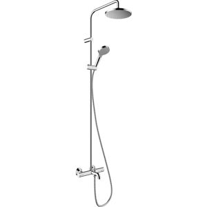 Hansgrohe Vernis Blend Thermostatic Shower System - Chrome Hansgrohe Vernis Blend Thermostatic Shower System - Chrome