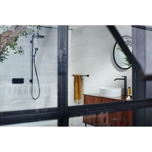 Hansgrohe AXOR One Eengreeps wastafelkranen - Zwart Mat, 180 mm Uitloop Hansgrohe AXOR One Eengreeps wastafelkranen - Zwart Mat, 180 mm Uitloop
