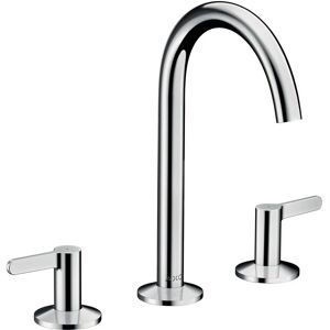 Hansgrohe Axor One Mischbatterie - 3-Loch, 140mm Ausladung, Chrom Hansgrohe Axor One Mischbatterie - 3-Loch, 140mm Ausladung, Chrom