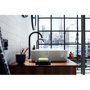 Hansgrohe AXOR One Kraan - 165mm Projectie, Mat Zwart Hansgrohe AXOR One Kraan - 165mm Projectie, Mat Zwart