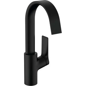 Hansgrohe Vivenis Black Matte Single-Handle Washbasin Mixer - 139mm Spout Hansgrohe Vivenis Black Matte Single-Handle Washbasin Mixer - 139mm Spout