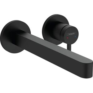 Hansgrohe Finoris Wall Mount Faucet - Matte Black - 22.5cm Hansgrohe Finoris Wall Mount Faucet - Matte Black - 22.5cm
