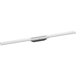 Hansgrohe RainDrain Flex Shower Channel - Adjustable, Shortenable, Matte White Hansgrohe RainDrain Flex Shower Channel - Adjustable, Shortenable, Matte White