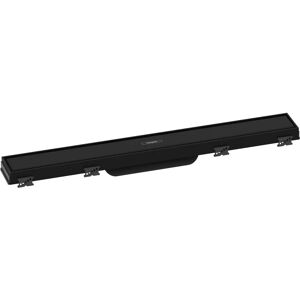 Hansgrohe RainDrain Match Set Completo Drain Doccia - 600mm, Nero Opaco Hansgrohe RainDrain Match Set Completo Drain Doccia - 600mm, Nero Opaco
