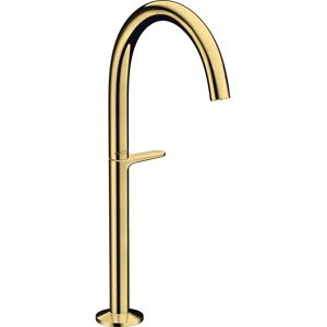 Hansgrohe AXOR One Grifo de lavabo - Push-Open, proyección 165 mm, Oro pulido Hansgrohe AXOR One Grifo de lavabo - Push-Open, proyección 165 mm, Oro pulido