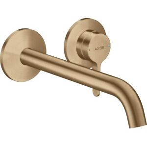Hansgrohe AXOR One Wandkraan - Geborsteld Brons - 220mm Hansgrohe AXOR One Wandkraan - Geborsteld Brons - 220mm