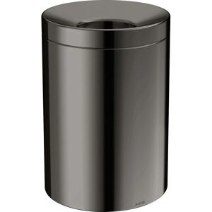 HANS GROHE AXOR Universal Circular Abfalleimer - 5L, Schwarz Chrome HANS GROHE AXOR Universal Circular Abfalleimer - 5L, Schwarz Chrome