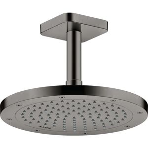 Hansgrohe AXOR Bras de douche - Softsquare - Chrome noir poli - Raccord plafond - Publicité Hansgrohe AXOR Bras de douche - Softsquare - Chrome noir poli - Raccord plafond - Publicité