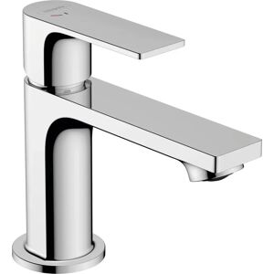 Hansgrohe Rebris E Single Lever Basin Mixer 80 Chrome - Faucet Hansgrohe Rebris E Single Lever Basin Mixer 80 Chrome - Faucet
