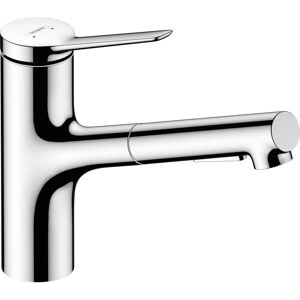 Hansgrohe Zesis M33 Kitchen Faucet - 2 Spray Modes, Pull-Out, Chrome Hansgrohe Zesis M33 Kitchen Faucet - 2 Spray Modes, Pull-Out, Chrome