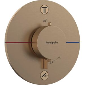 Hansgrohe ShowerSelect Thermostat - Double Control, Bronze - Publicité Hansgrohe ShowerSelect Thermostat - Double Control, Bronze - Publicité
