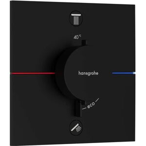 Hansgrohe ShowerSelect Comfort E Thermostat - 2-Function, Mattschwarz - Thermostat Hansgrohe ShowerSelect Comfort E Thermostat - 2-Function, Mattschwarz - Thermostat