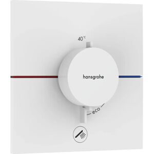 Hansgrohe ShowerSelect Comfort E Thermostat - Weiß Matt - Bis zu 3 Funktionen Hansgrohe ShowerSelect Comfort E Thermostat - Weiß Matt - Bis zu 3 Funktionen