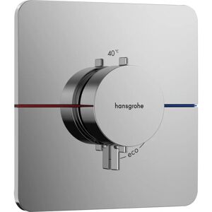Hansgrohe ShowerSelect Comfort Q Thermostat - Chrome - Space Saving - Shower Thermostat Hansgrohe ShowerSelect Comfort Q Thermostat - Chrome - Space Saving - Shower Thermostat