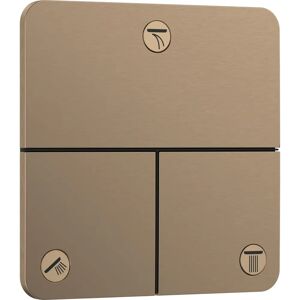 Hansgrohe ShowerValve - Comfort Q, 3 ieșiri, Bronz Hansgrohe ShowerValve - Comfort Q, 3 ieșiri, Bronz