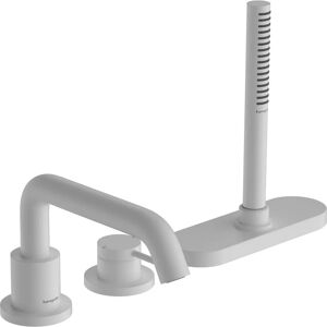 Hansgrohe Tecturis S Baterie de cadă - 3 găuri, alb Hansgrohe Tecturis S Baterie de cadă - 3 găuri, alb