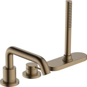 Hansgrohe Tecturis S Amestecător pentru Cadă - AirPower, 3 Gauri, Bronz Periat Hansgrohe Tecturis S Amestecător pentru Cadă - AirPower, 3 Gauri, Bronz Periat