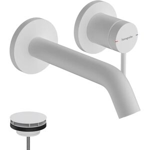 Hansgrohe Tecturis S Wall-Mount Mixer - 165mm Projection - Faucet Hansgrohe Tecturis S Wall-Mount Mixer - 165mm Projection - Faucet