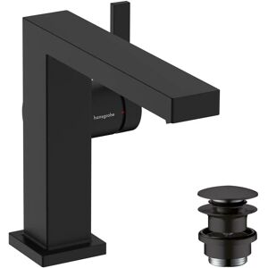 Hansgrohe Tecturis E Fine Faucet - EcoSmart+ - Matte Black Hansgrohe Tecturis E Fine Faucet - EcoSmart+ - Matte Black