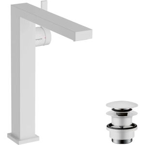 Hansgrohe Tecturis E Fine Faucet - 197mm Projection - White Matte Hansgrohe Tecturis E Fine Faucet - 197mm Projection - White Matte
