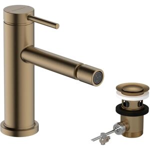 Hansgrohe Tecturis S Bidet Mixer - 148mm Projection - Brushed Bronze Hansgrohe Tecturis S Bidet Mixer - 148mm Projection - Brushed Bronze