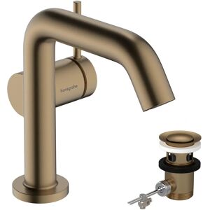 Hansgrohe Tecturis S Brushed Bronze Armatur - 130mm, EcoSmart+ Hansgrohe Tecturis S Brushed Bronze Armatur - 130mm, EcoSmart+