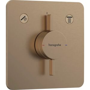 Hansgrohe DuoTurn Q Mixer - 2-Function, Brushed Bronze - Mixer Hansgrohe DuoTurn Q Mixer - 2-Function, Brushed Bronze - Mixer
