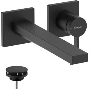 Hansgrohe Tecturis E Montaj pe perete - 225mm - Negru Mat Hansgrohe Tecturis E Montaj pe perete - 225mm - Negru Mat