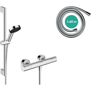 Hansgrohe Pulsify Select S Shower System - 3 Spray Modes, Thermostat, EcoSmart Hansgrohe Pulsify Select S Shower System - 3 Spray Modes, Thermostat, EcoSmart