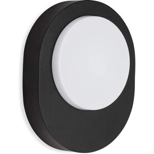 Lampada da Parete LED PRAG di Telefunken - IP44 Nera Lampada da Parete LED PRAG di Telefunken - IP44 Nera