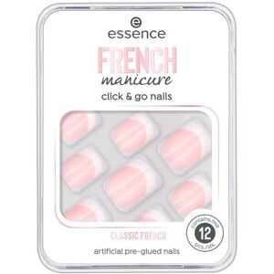 Essence French Manicure Click & Go Nails Ongles Artificiels #01-classic French - Ongles - Publicité Essence French Manicure Click & Go Nails Ongles Artificiels #01-classic French - Ongles - Publicité