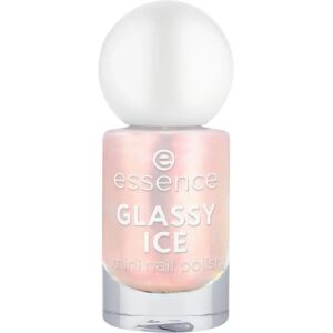 Essence Glassy Ice Vaale Pink Iridescent Mini Kynsilakka - Kynsityyppi Essence Glassy Ice Vaale Pink Iridescent Mini Kynsilakka - Kynsityyppi