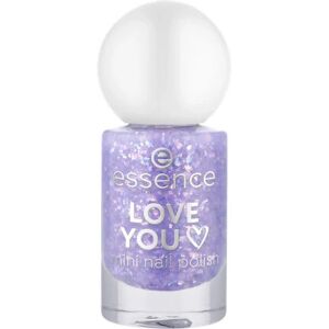 Vernis à Ongles Mini Love You Essence Violet Paillettes Holographiques - Vernis Vernis à Ongles Mini Love You Essence Violet Paillettes Holographiques - Vernis