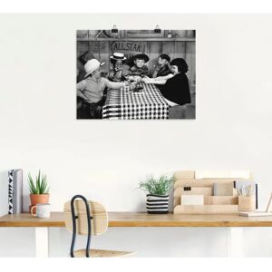 ARTLAND Die kleinen Strolche, 1935er - 80x60 cm - schwarz - Wall art ARTLAND Die kleinen Strolche, 1935er - 80x60 cm - schwarz - Wall art
