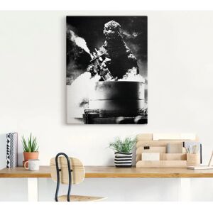 ARTLAND Godzilla III - Film Wandbild - 60x80cm - Schwarz ARTLAND Godzilla III - Film Wandbild - 60x80cm - Schwarz