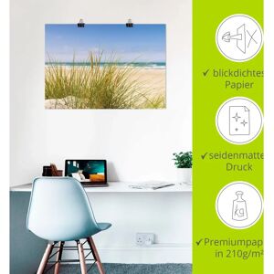ARTLAND Dünengras - 70x50 cm - Beige - Wandbild ARTLAND Dünengras - 70x50 cm - Beige - Wandbild
