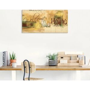 ARTland - Willkommen in unserem Zuhause - Canvas Print ARTland - Willkommen in unserem Zuhause - Canvas Print