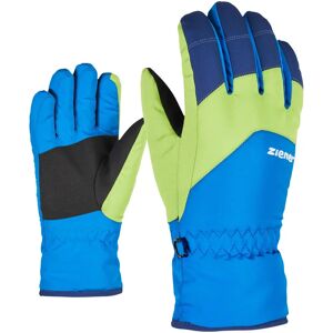 Ziener Lando Ski Gloves - Blue/Green - Size 7 Ziener Lando Ski Gloves - Blue/Green - Size 7