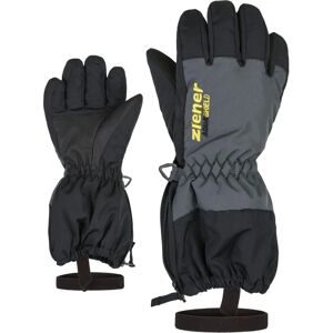 Guantes de esquí unisex ZIENER LEVIO AS MINIS para niños - Negro Guantes de esquí unisex ZIENER LEVIO AS MINIS para niños - Negro