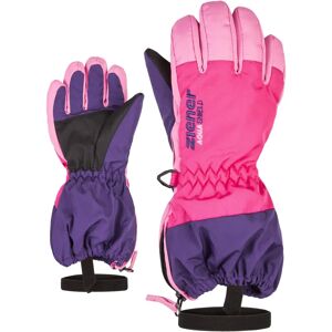 ZIENER LEVIO AS MINIS Kids Ski Gloves - Purple - Ski Gloves ZIENER LEVIO AS MINIS Kids Ski Gloves - Purple - Ski Gloves