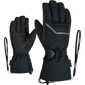 ZIENER Men's GILLIAN AS Ski Gloves - Waterproof, Windproof - Black - Size 11 ZIENER Men's GILLIAN AS Ski Gloves - Waterproof, Windproof - Black - Size 11