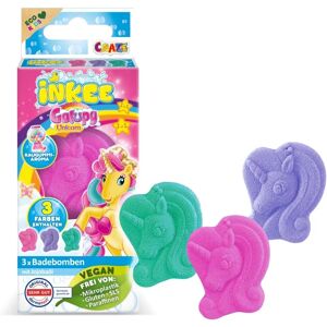 INKEE Galupy Unicorn Bombe de Bain pour Enfants 3x15 g - Publicité INKEE Galupy Unicorn Bombe de Bain pour Enfants 3x15 g - Publicité