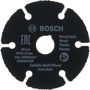 Akcesoria Bosch 1600A01S5X do szlifierki kątowej - Tarcza tnąca do wielu materiałów Akcesoria Bosch 1600A01S5X do szlifierki kątowej - Tarcza tnąca do wielu materiałów
