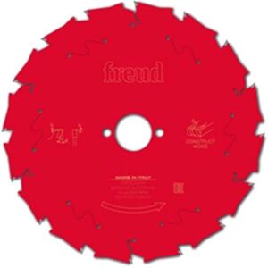 Disco de Sierra Circular Freud - Ø210, Dientes de Carburo, Anti-Vibración, Soldadura de 3 Capas - Madera de Construcción Disco de Sierra Circular Freud - Ø210, Dientes de Carburo, Anti-Vibración, Soldadura de 3 Capas - Madera de Construcción