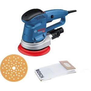 Bosch GEX 34-150 Professionnel Ponceuse orbitale - Aspiration de poussière haute vitesse - Publicité Bosch GEX 34-150 Professionnel Ponceuse orbitale - Aspiration de poussière haute vitesse - Publicité