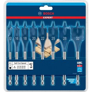 Bosch SelfCut Speed Drill Bits Set - 8 pcs - for Softwood & Impact Drills - Model SelfCut Speed Bosch SelfCut Speed Drill Bits Set - 8 pcs - for Softwood & Impact Drills - Model SelfCut Speed