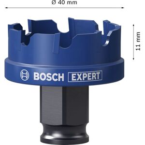 Bosch Hole Saw - 40mm Diameter, Steel, Durable, Precision Cut - Hole Saw Bosch Hole Saw - 40mm Diameter, Steel, Durable, Precision Cut - Hole Saw
