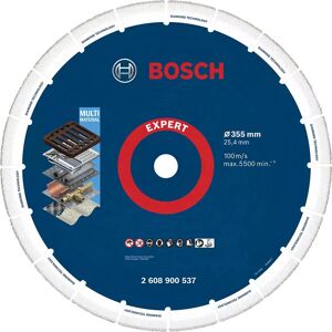 Bosch Modelo 355x25.4 mm Roda de metal diamante - Acessório para esmerilhadeira angular Bosch Modelo 355x25.4 mm Roda de metal diamante - Acessório para esmerilhadeira angular