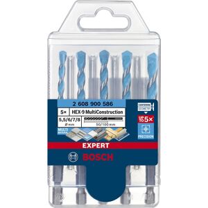 Bosch Expert HEX-9 Masonry Drill Set - 5 pcs Bosch Expert HEX-9 Masonry Drill Set - 5 pcs