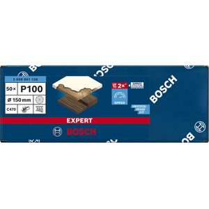 Bosch Expert C470 Sanding Discs - 125mm, G40, 50pcs Bosch Expert C470 Sanding Discs - 125mm, G40, 50pcs